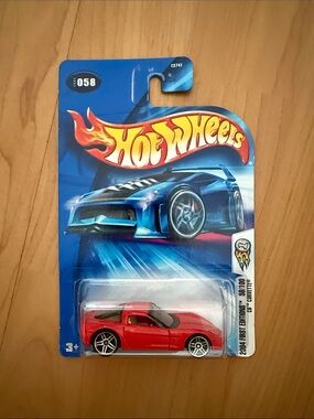 Hot Wheels Red Sports Car Toy - Official Hot Wheels Collectible